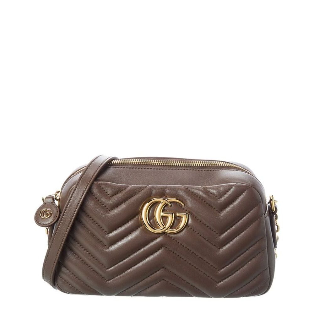 Gucci Gg Marmont Small Leather Camera Bag